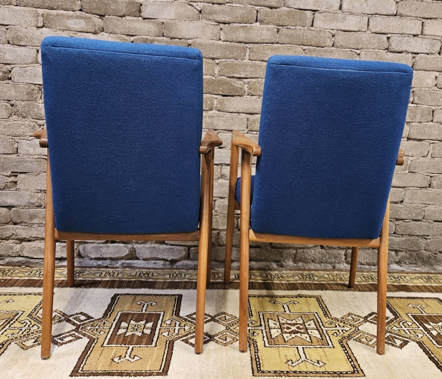 Paire de fauteuil Josef Hillerband pour Wilkhahn 1960
