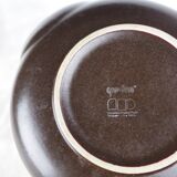 Black teapot - Gresline, Franco Pozzi, Italian design - 1970s