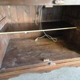 Vintage sturdy wooden storage cabinet / shelf / cupboard