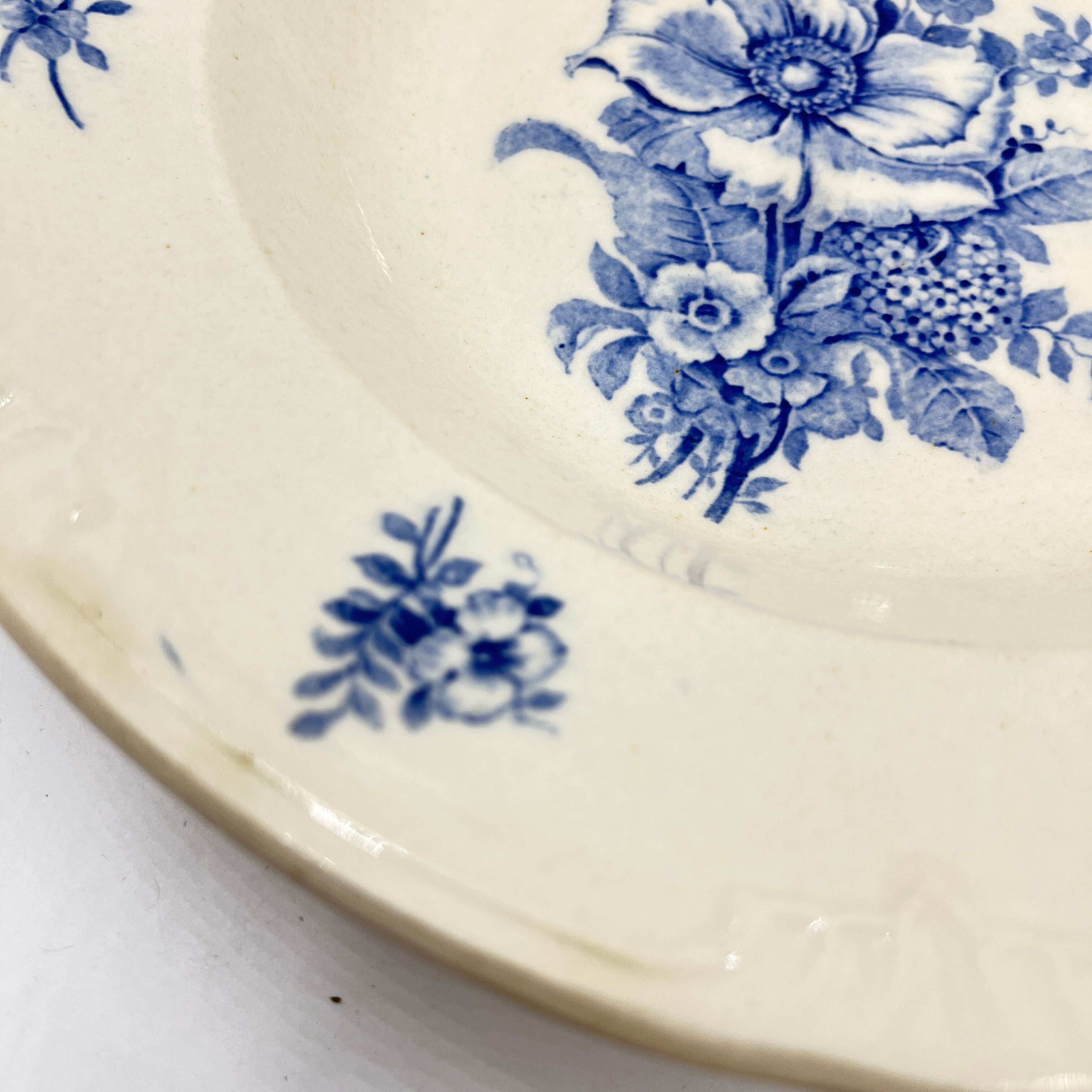 Set of 20 plates Boch Frères décor Rhodia