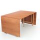 Scandinavian dining table model Maria by Bruno Mathsson in teak, 1960 edition