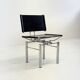 Black leather 8600 chair for Kusch & Co by Hans Ulrich Bitsch