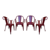 Fauteuils Tolix modèle C par Xavier Pauchard
