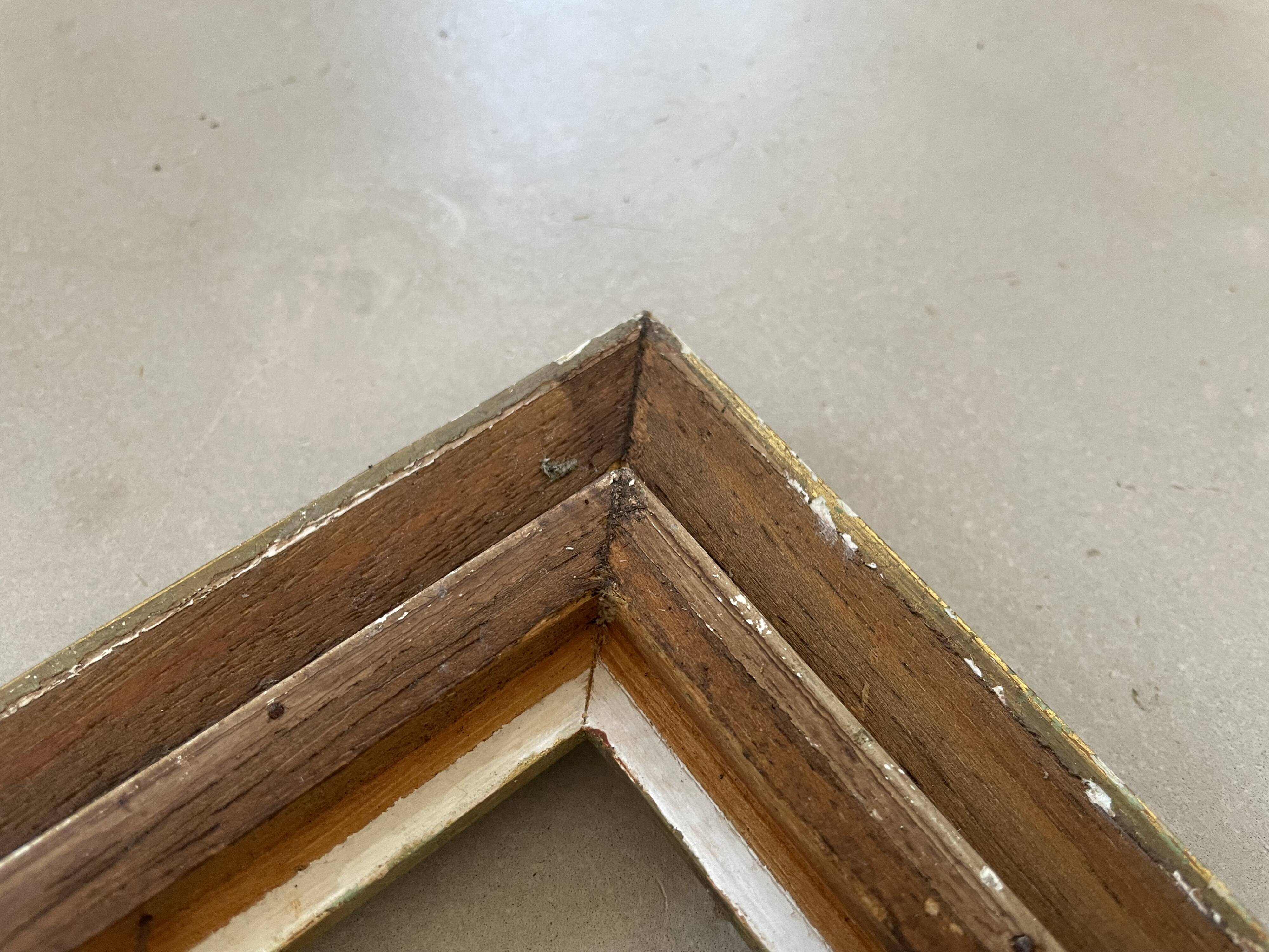 Old golden frame 37x28cm