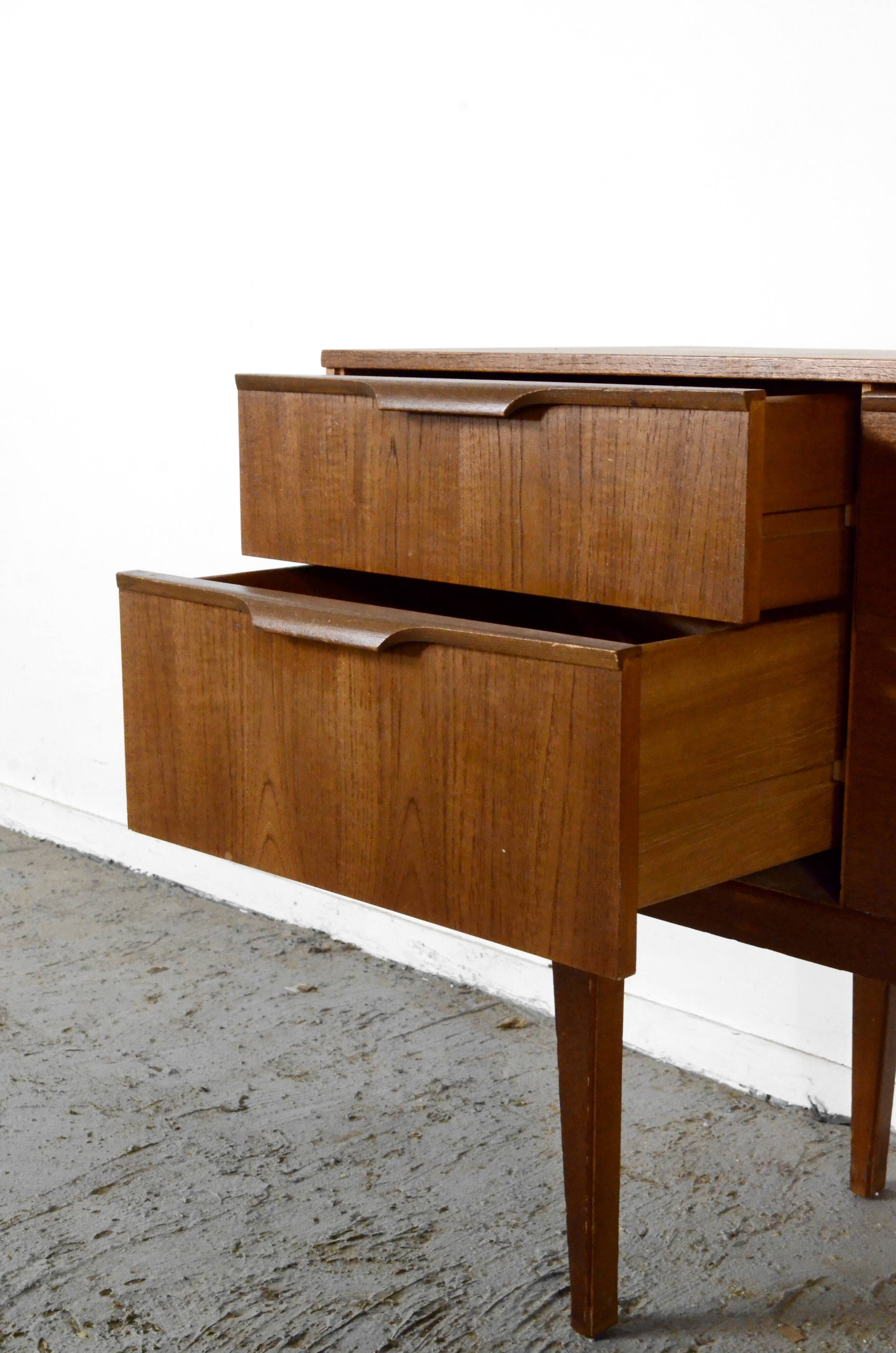 Vintage 'Austinsuite' Danish Teak Dressing Table /Drawers/ Sideboard