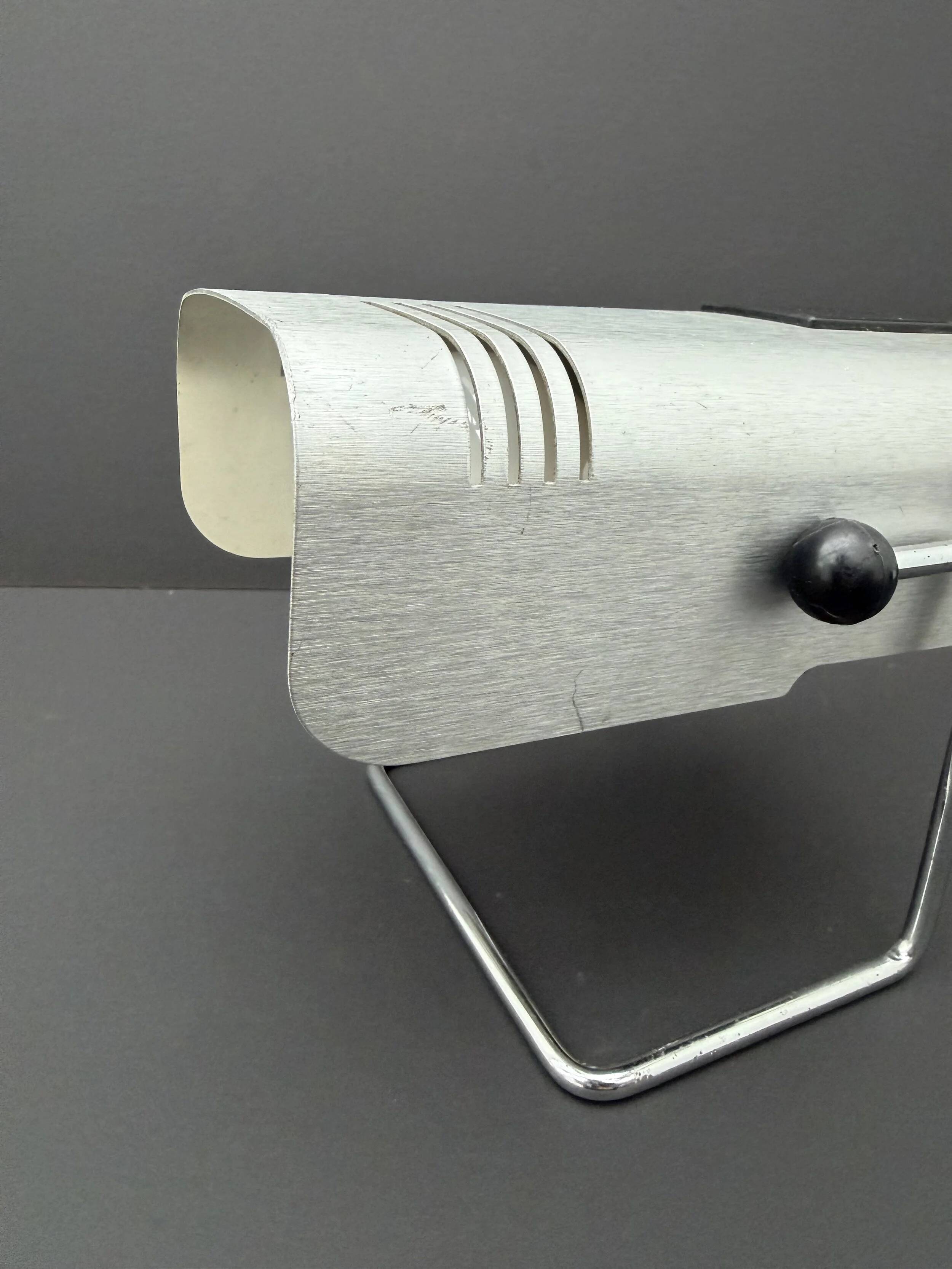 Adjustable lamp by Targetti in metal, Italy 1970.