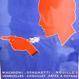 Rivoire and Carret paste - vintage pub poster 1930