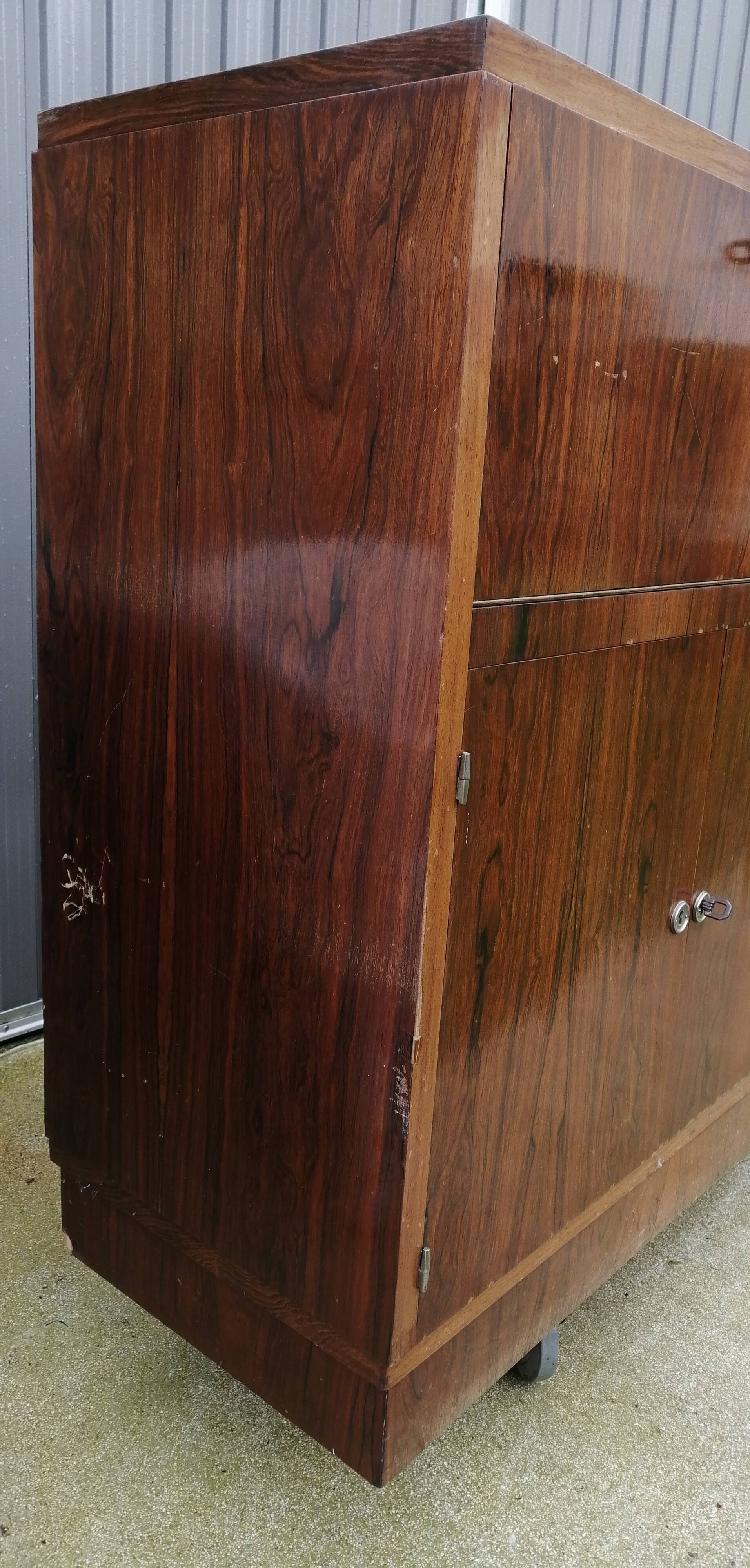 Meuble secrétaire art déco 1930