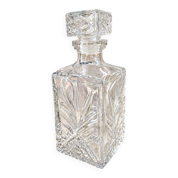 Square glass carafe – 1960s/70s