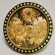Pair of old Frames Photos / miniature portraits. Cloisonné enamels