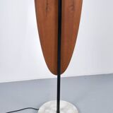 TEAK FLOOR LAMP BY GIOFFREDO REGGIANI 1969 REGGIANI PUBLISHER
