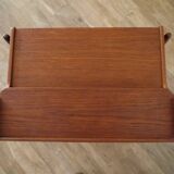 Danish teak side or bedside table from the 1960s.