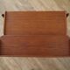 Danish teak side or bedside table from the 1960s.