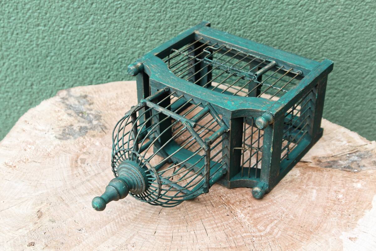 Old bird cage