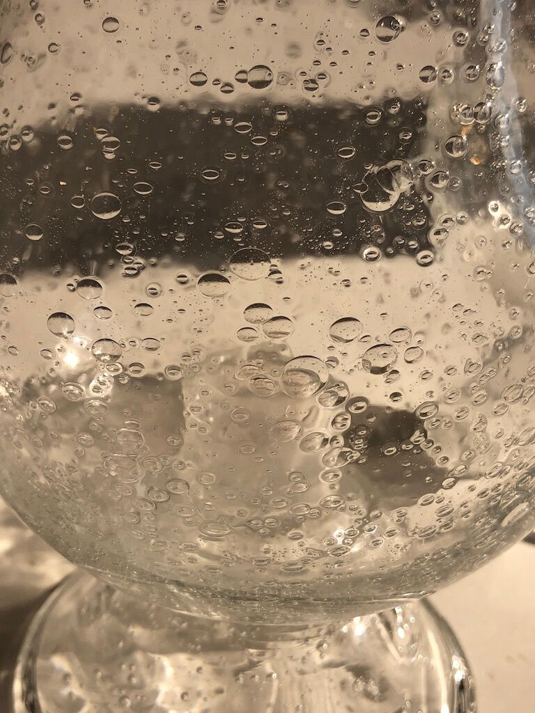 Set of 2 Biot glass photophores