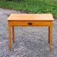 Writing table oak desk feet bobbins from the 50s
