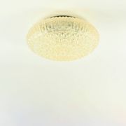 Extra Large Amber Bubble Glass Ceiling Light - H. Tynell for Limburg, 1960s