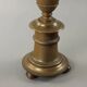 Antique candlestick with lampshade Italy 20th Century