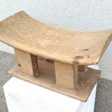 Antique wooden stool Ashanti African art from Ghana