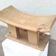Antique wooden stool Ashanti African art from Ghana