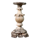 Alabaster pedestal, Italy circa 1880