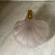 Applique coquille en verre poli vintage