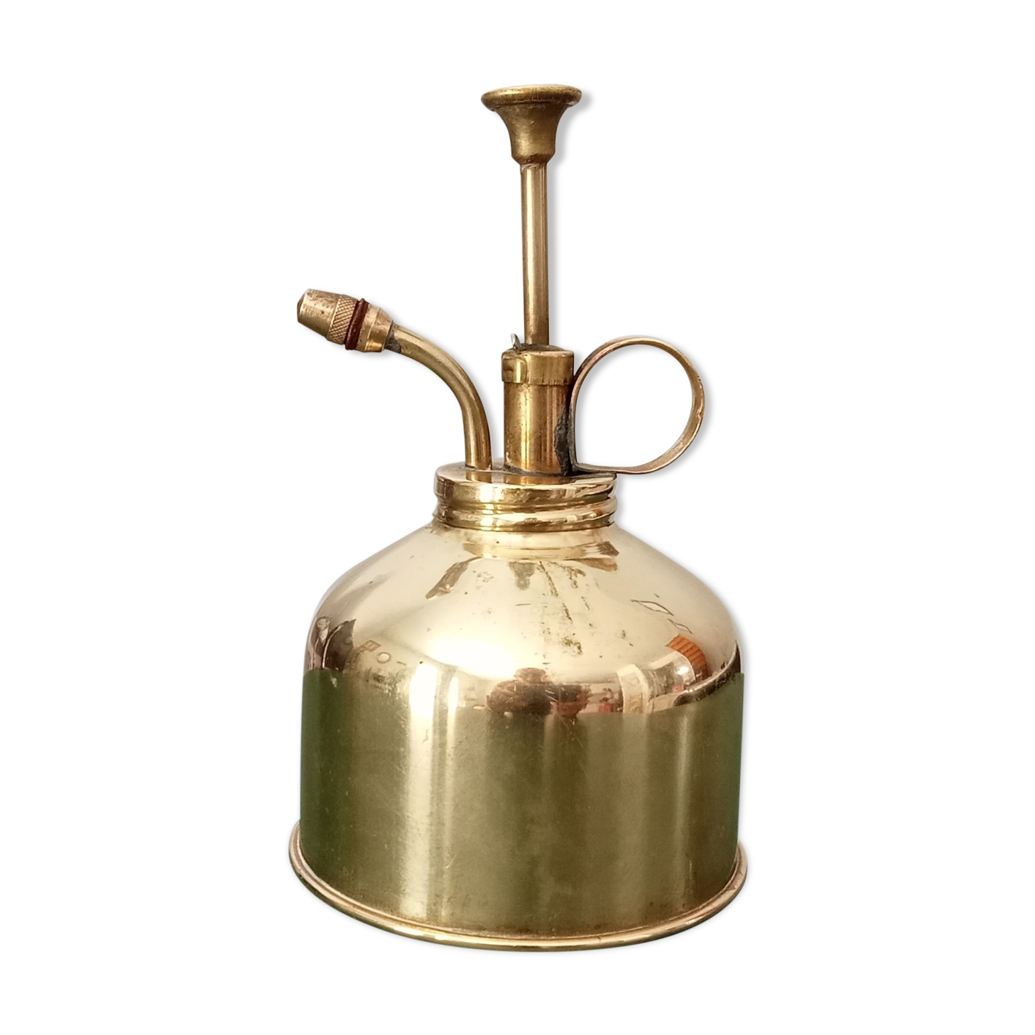 Vintage vaporizer in golden brass 70s