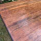Wooden farmhouse table 160x77