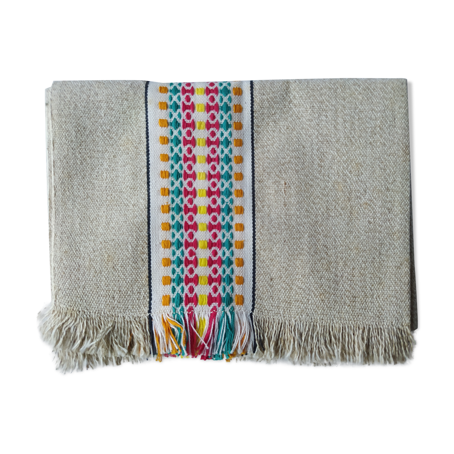 New table service 8 seats with towels