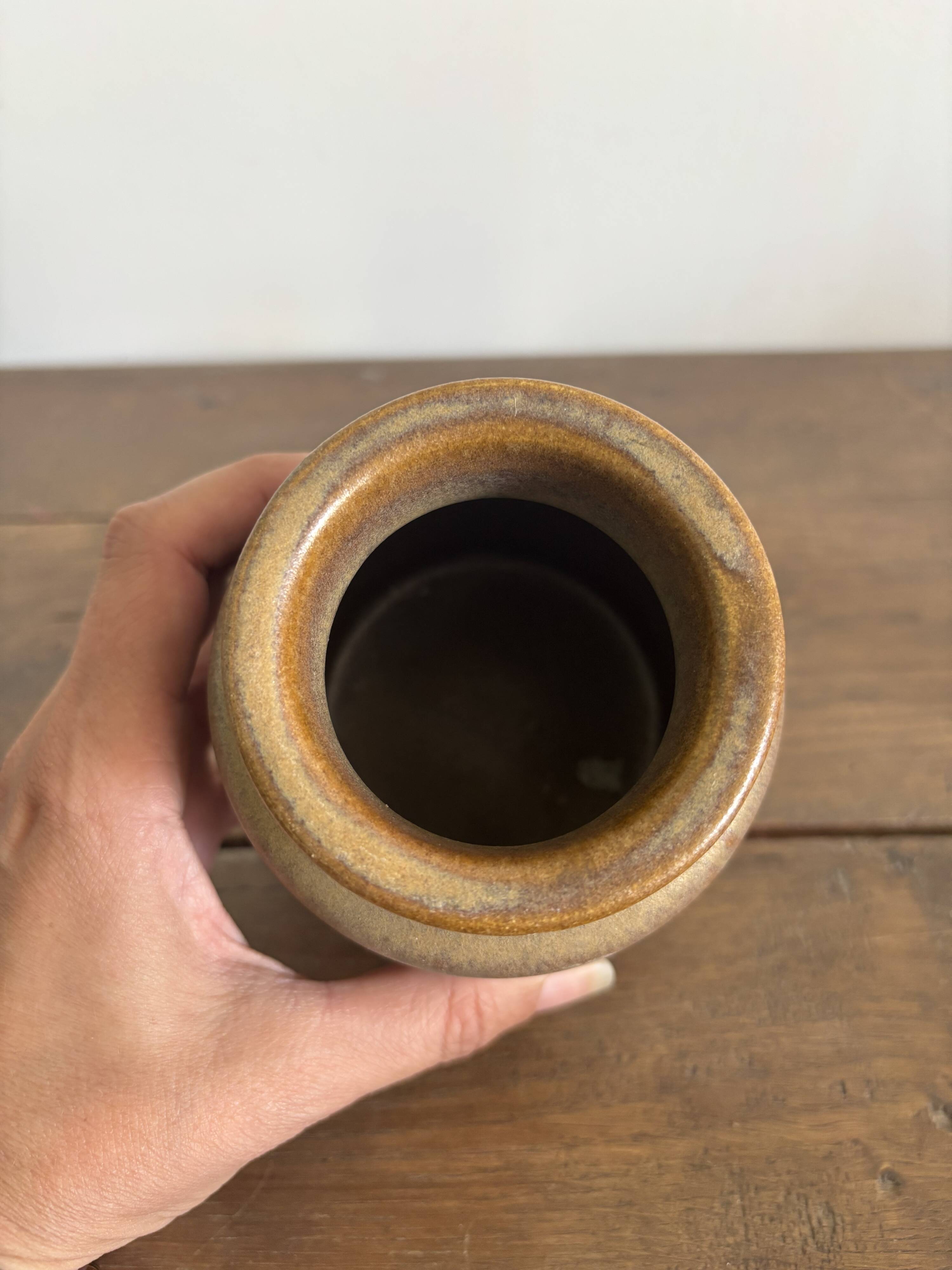 Set of French artisanal stoneware ceramics – 1960s