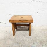 Small wooden stool / footrest