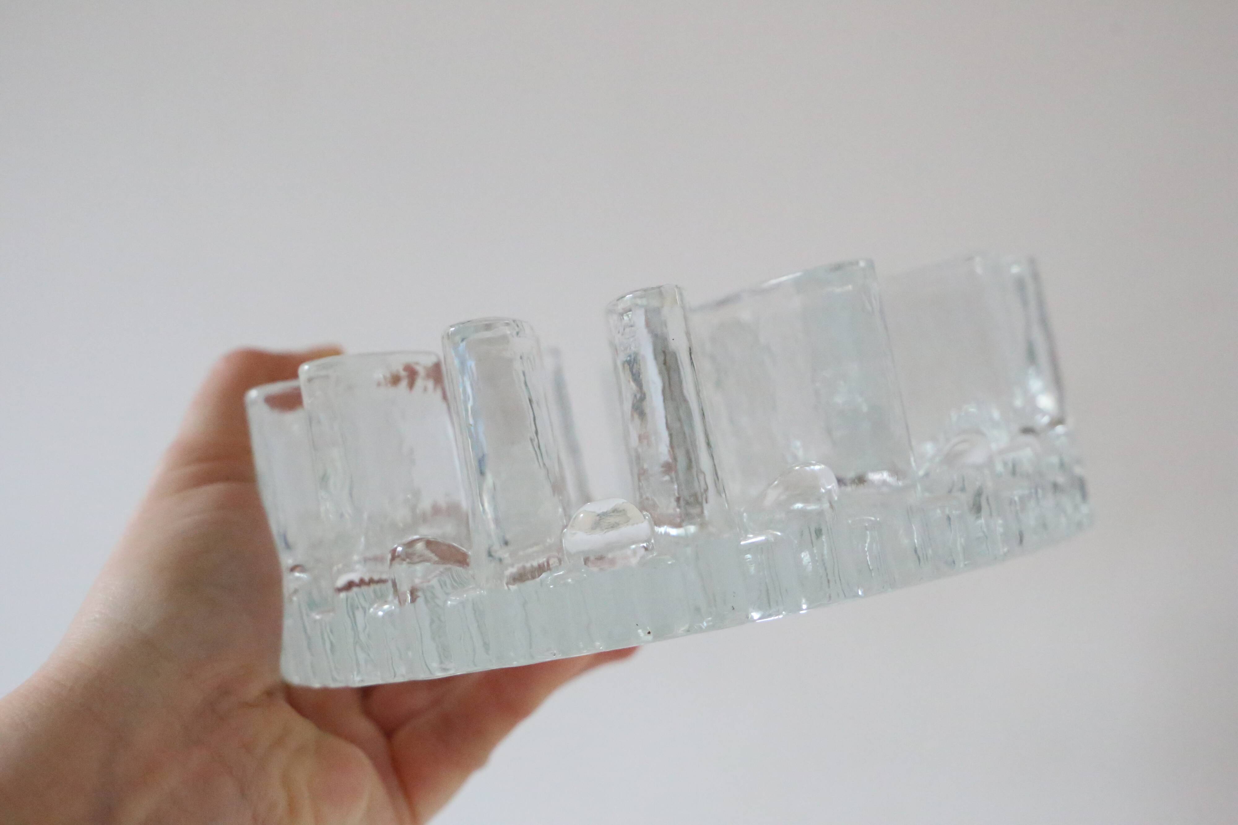 Underside, German crystal, 1970,, vintage