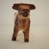 Milk jar in the shape of a vintage ceramic cow