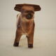 Milk jar in the shape of a vintage ceramic cow
