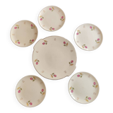 Gien porcelain dessert service