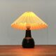 Mid-century Danish ceramic table lamp by Søholm.