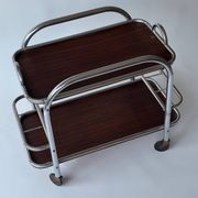 Modernist rolling dessert bar from the 1930s by Robert Mallet-Stevens.