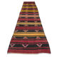 Vintage Turkish Kilim Runner , 340 x 82 cm