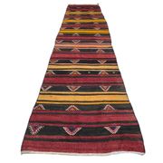 Tapis vintage turkish kilim runner 340 x 82 cm