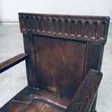 19th Century Primitive Folk Art Armchair