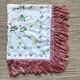 Nappe ancienne brodée 89 x102 cm