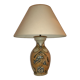 Ceramic lamp Ireland pottery 80s castle connell
