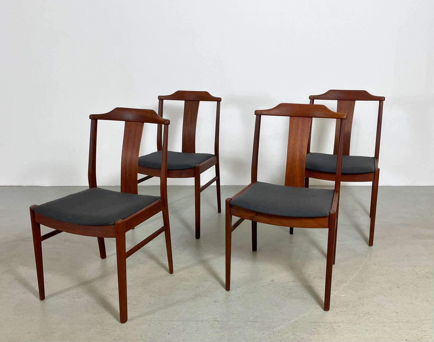 Scandinavian Teak Chairs Yngve Ekström 60s MidCentury