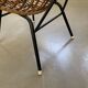 Rattan chair, vintage design, 1960s