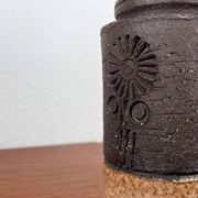 Mid-century Danish studio ceramic vase from the 1960s.