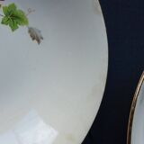 4 Assiettes porcelaines creuses primefleur de Gien