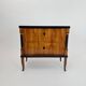 Biedermeier Chest of Drawers in Ebonized & Gilded Cherry Wood, Franconia, 1820s