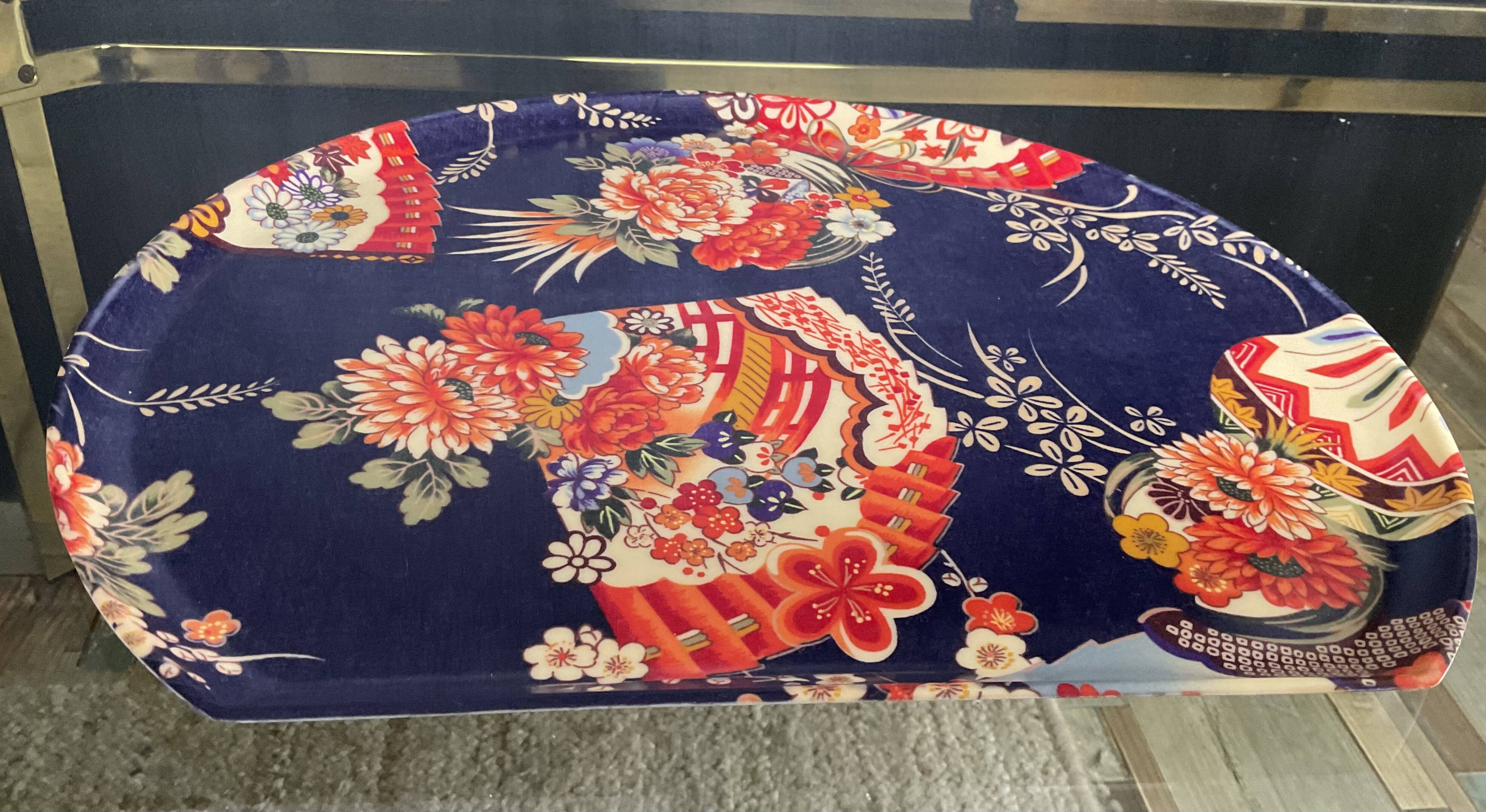 1970s-80s Japanese vintage plate