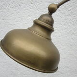 Brass floor lamp, art deco style