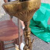 hot air balloon style tassel chandelier